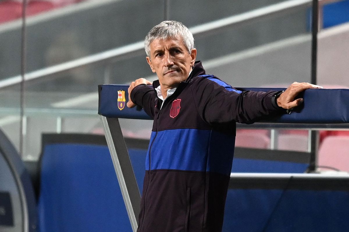 Quique Setien Tuntut Barcelona