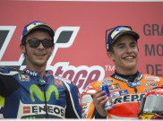 Marc Marquez Sudah Lupakan Insiden Tendangan Valentino Rossi di Sepang