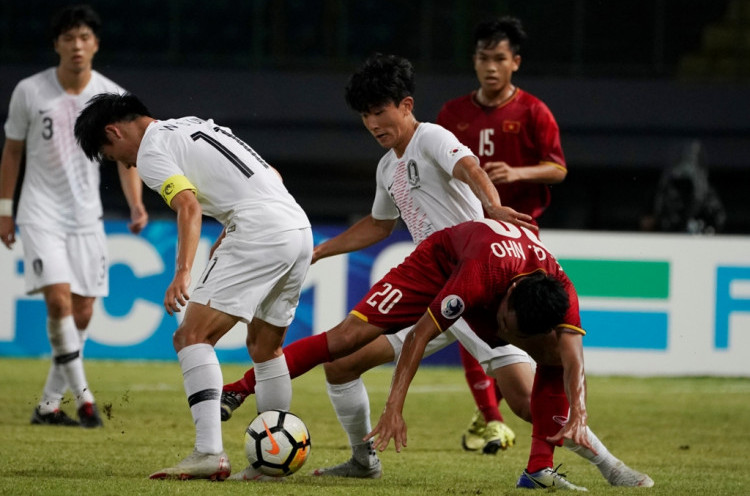 Timnas Vietnam U-19 Terhenti, Korea Selatan dan Australia ke Perempat Final