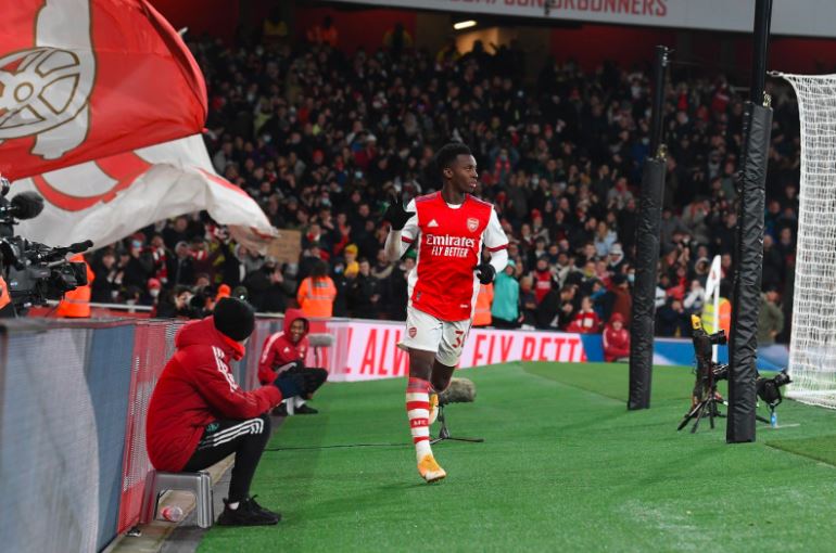 Arsenal ke Semifinal, Piala Liga Jadi Turnamen Favorit Eddie Nketiah