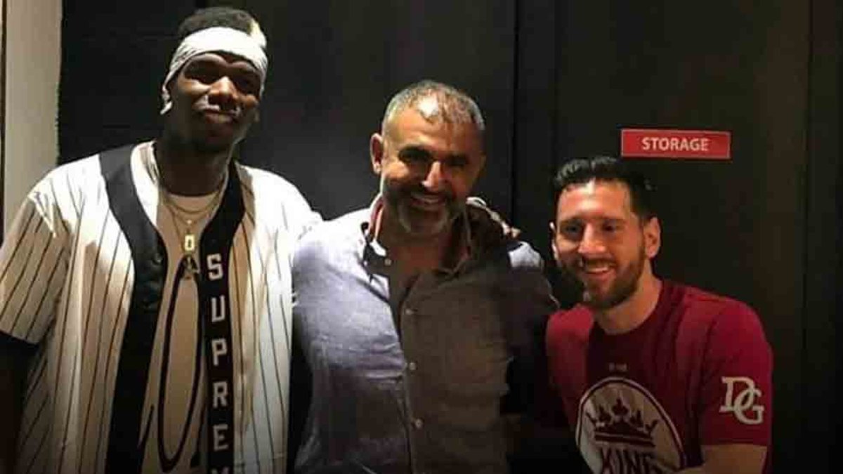 Bertemu dengan Messi di Dubai, Pogba Dibujuk Gabung Barca?