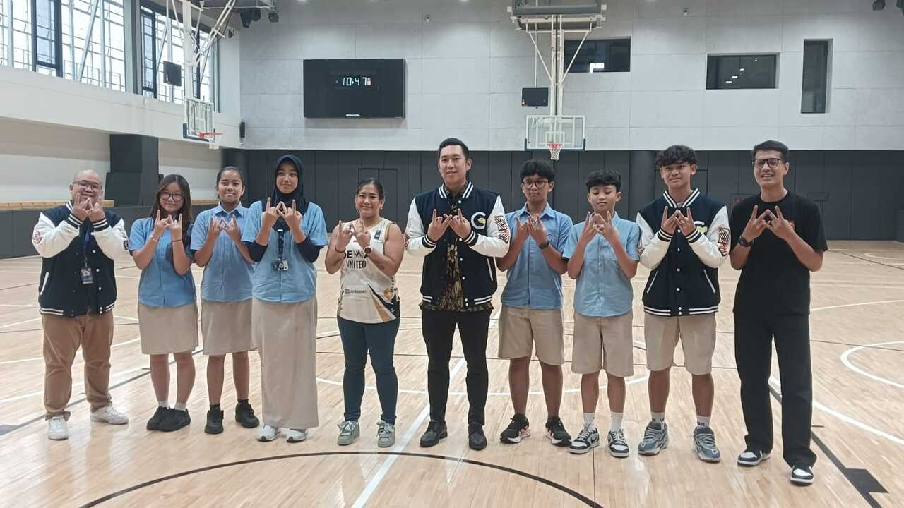 Dewa United Academy Kerja Sama dengan Genesis Global Community School, Demi Perkembangan Pebasket Muda