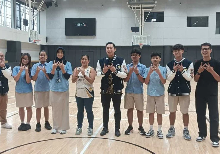 Dewa United Academy Kerja Sama dengan Genesis Global Community School, Demi Perkembangan Pebasket Muda