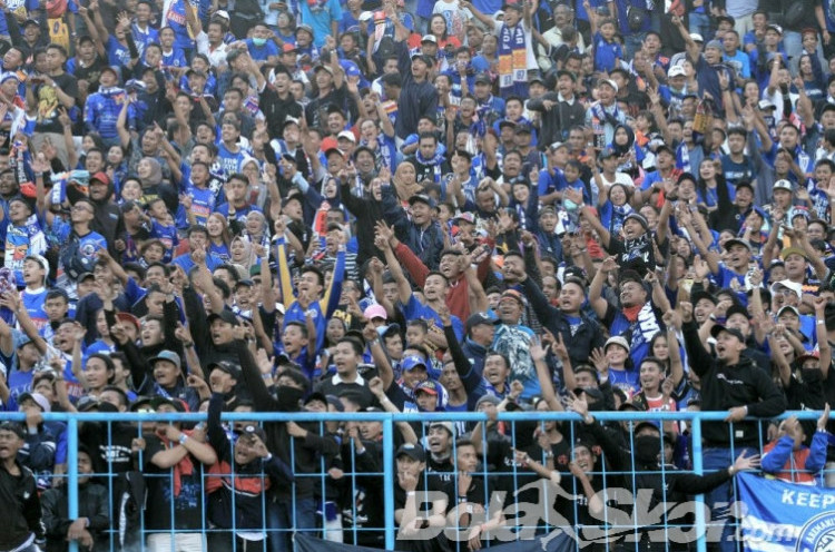 Naik Drastis, Arema FC Merilis Tiket Pertandingan Kandang di Bali