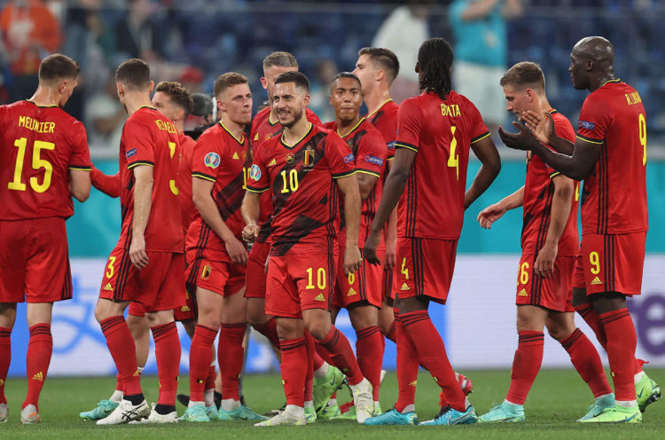 Piala Eropa 2020: Belgia Tak Gentar dengan Rekor Mentereng Italia