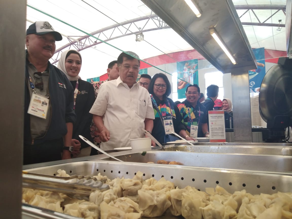Kata Wapres JK Usai Pantau Pelayanan Atlet Asian Games 2018 di Palembang