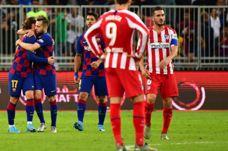 Sederet Fakta Menarik dari Semifinal Piala Super Spanyol antara Barcelona Vs Atletico Madrid
