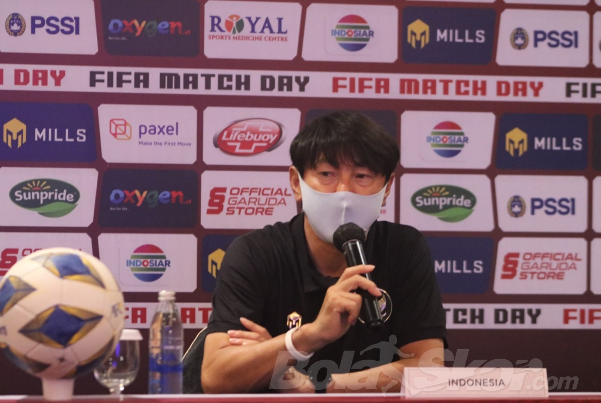 Shin Tae-yong Kecewa Partai Timnas Indonesia Vs Timor Leste Batal Ada Penonton