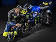 Mirip Inter Milan, Valentino Rossi Jatuh Cinta dengan Warna Motor Baru Yamaha