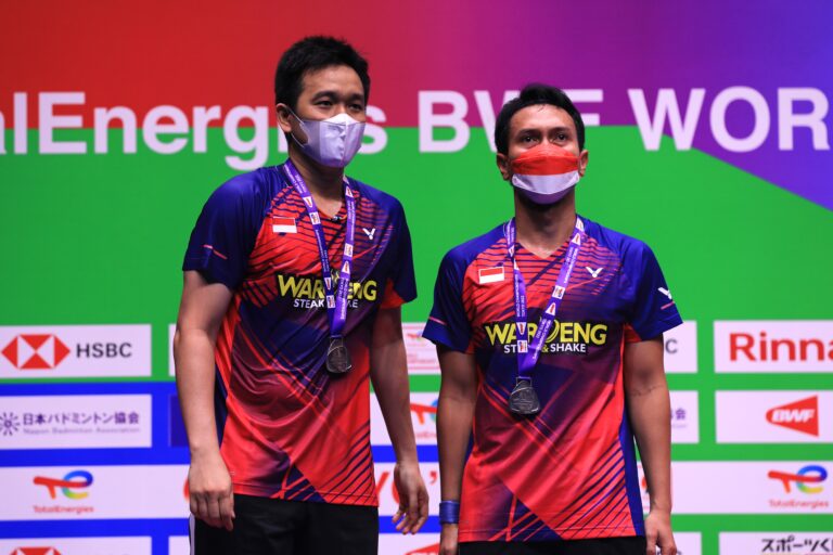 Kejuaraan Dunia: Ahsan/Hendra Rebut Medali Perak