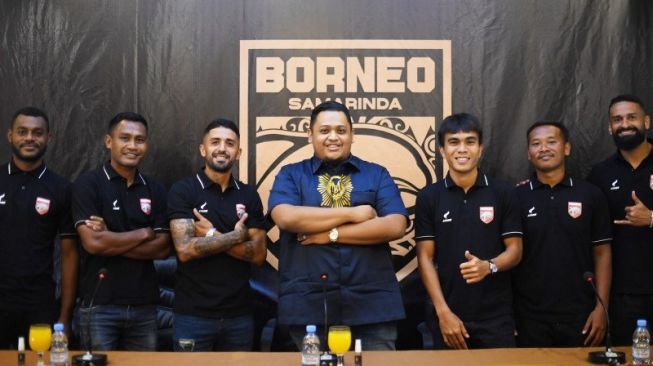 Tatap Liga 1, Borneo Perkenalkan Enam Pemain Baru
