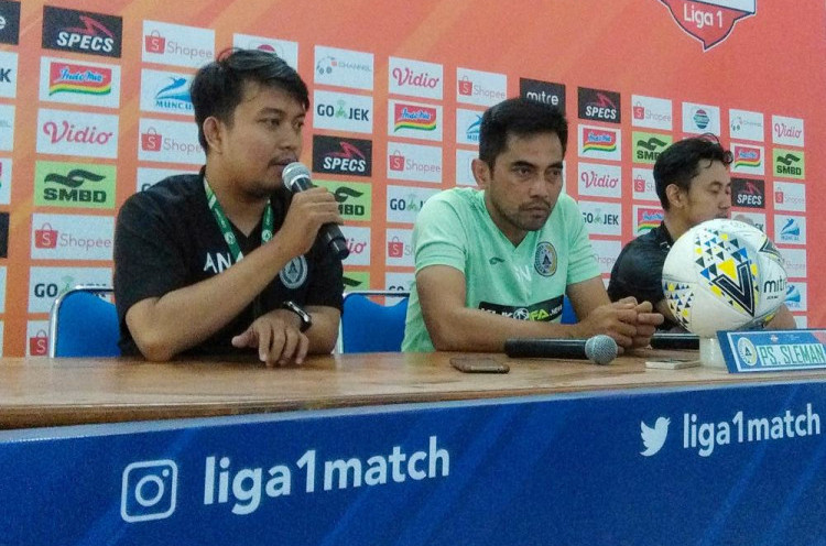 Pelatih PSS Sleman Berharap Kondisi Pemain Sudah Kembali saat Hadapi Bhayangkara FC
