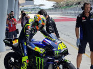 Valentino Rossi Pamer Helm Baru di Tes MotoGP Sepang, Artistik dan Penuh Warna