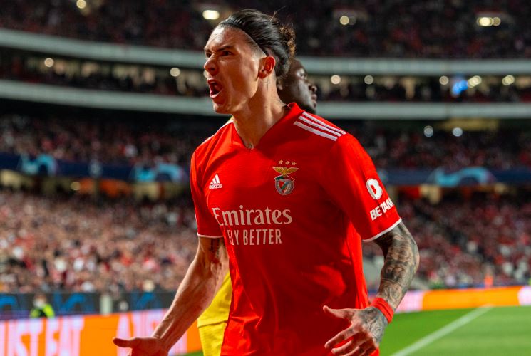 Resmi, Benfica Umumkan Kepergian Darwin Nunez ke Liverpool