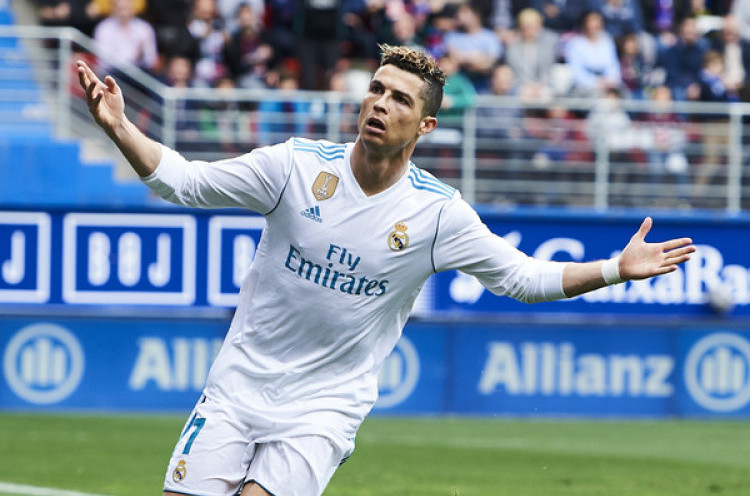 Eibar 1-2 Real Madrid: Tiga Poin dari Cristiano Ronaldo 