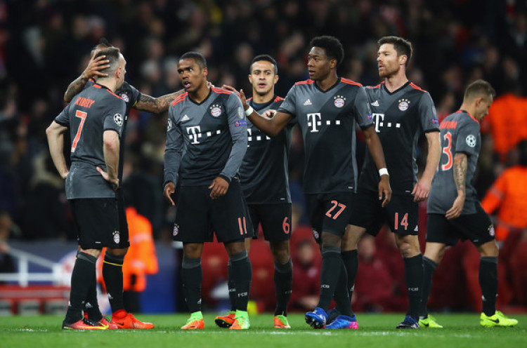 Arsenal Dicukur Habis Bayern Munchen di Markas Sendiri