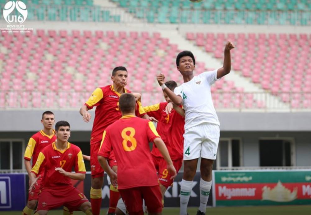 Timnas Indonesia U-15 Tekuk Montenegro 1-0 Usai Gebuk Myanmar