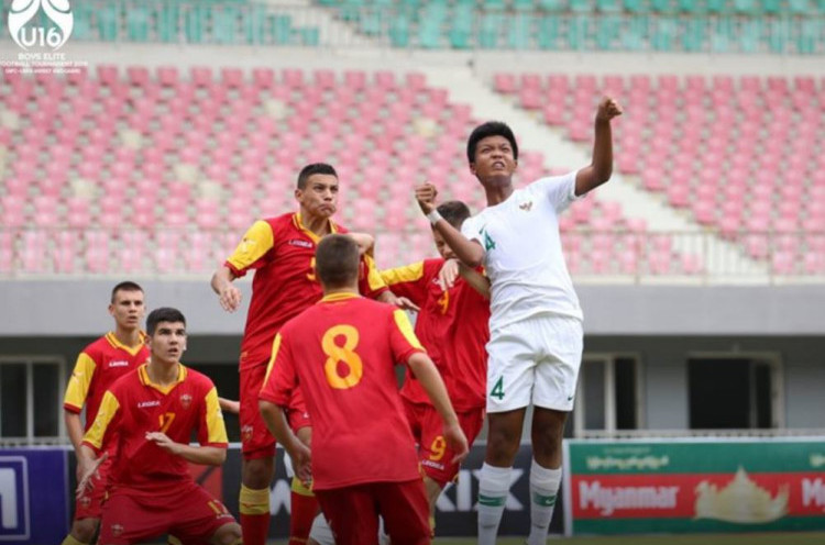 Timnas Indonesia U-15 Tekuk Montenegro 1-0 Usai Gebuk Myanmar