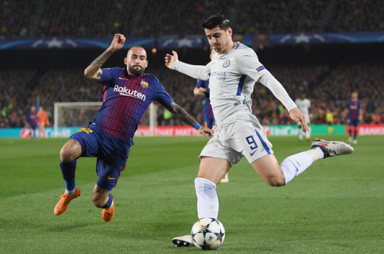 Diejek Suporter Barcelona, Alvaro Morata Melakukan Tindakan Tak Terpuji