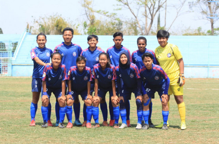 Arema FC Pastikan Lolos ke Semifinal Liga 1 Putri 2019 Usai Gilas Persebaya