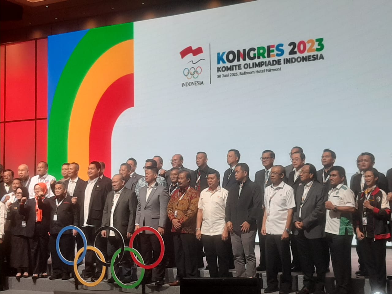 Di Kongres NOC, Raja Sapta Oktohari Dengungkan Olahraga Indonesia Harus Naik Level Prestasi