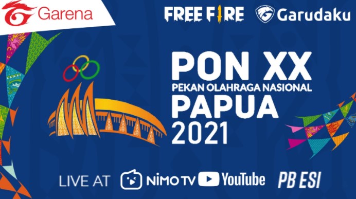 Esports PON XX: 10 Provinsi Lolos ke Final Free Fire