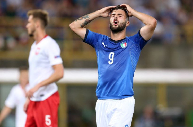 Piala Eropa U-21: Anti-Klimaks Timnas Italia U-21, 31 Tendangan Tanpa Gol