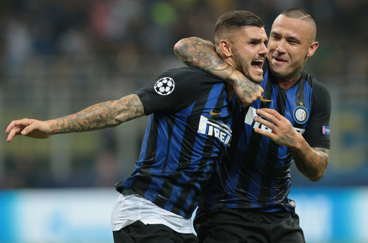 Setuju dengan Marotta, Conte Persilakan Icardi-Nainggolan Pergi dari Inter Milan