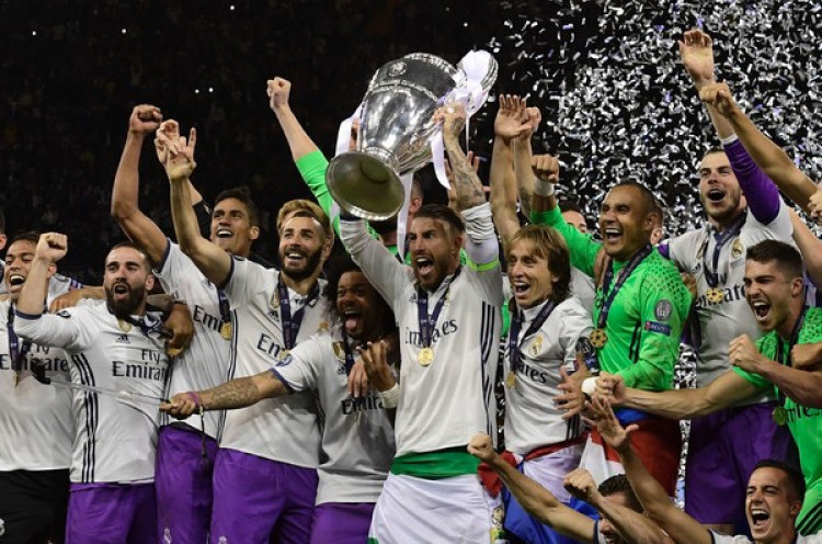 Real Madrid Rilis Daftar Skuat Untuk Liga Champions 2017/18