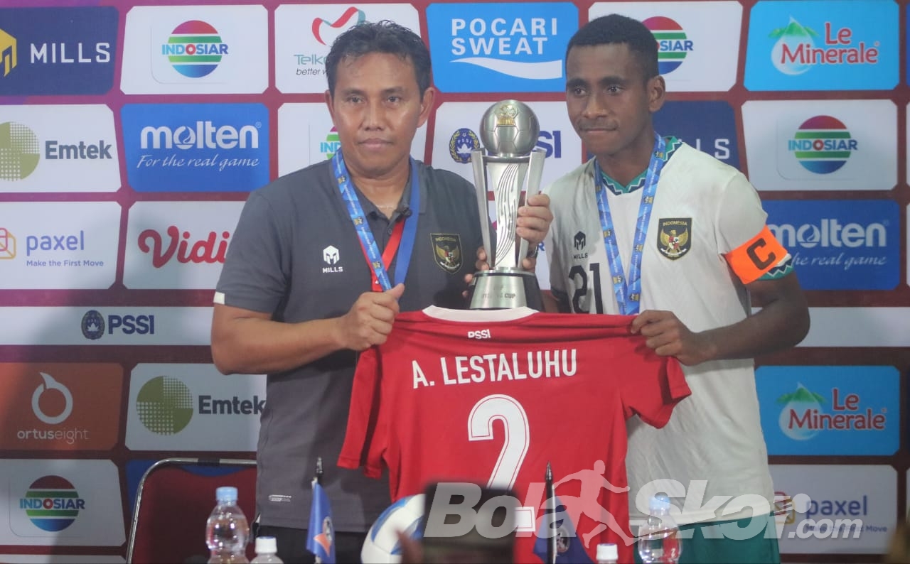 Bima Sakti Persembahkan Gelar Juara Timnas U-16 untuk Keluarga dan Bangsa Indonesia