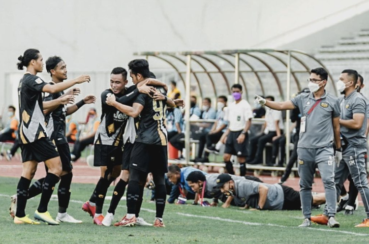 Hasil Liga 2: Tekuk Badak Lampung, Dewa United FC Kunci Tempat 8 Besar
