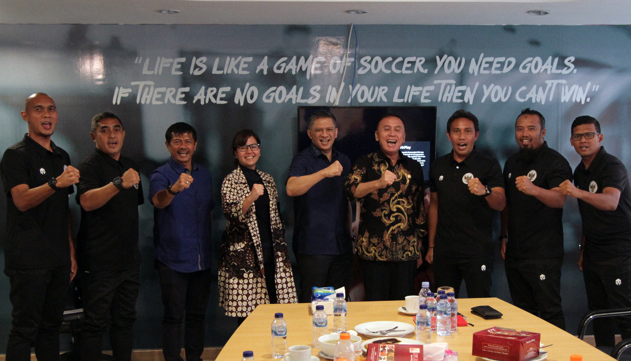 Terkesan dengan Program Timnas Indonesia U-16, Ketum PSSI Beri Pesan untuk Bima Sakti