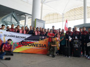SEA Games 2023: NOC Indonesia, Tim CdM, sampai Suporter Sambut Kedatangan Timnas U-22 di Kamboja