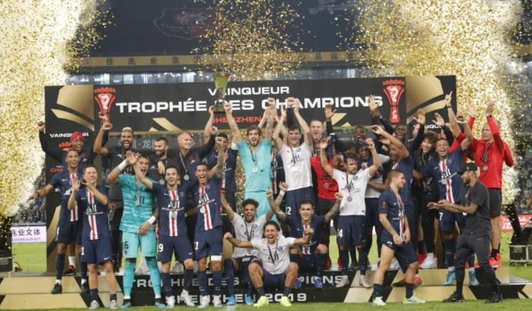 PSG Ukir Rekor Juara Piala Super Prancis, Video Dorongan Mbappe ke Neymar Viral