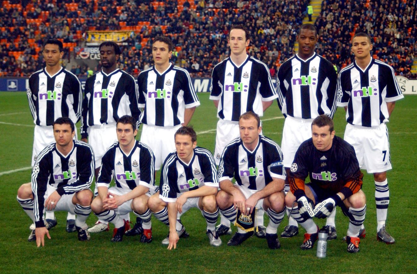 Menilik Skuad Terakhir Newcastle United saat Bermain di Liga Champions