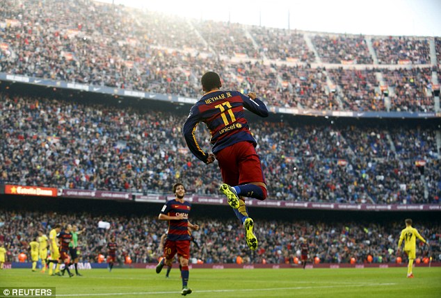 Neymar Tertajam di La Liga Saat Ini