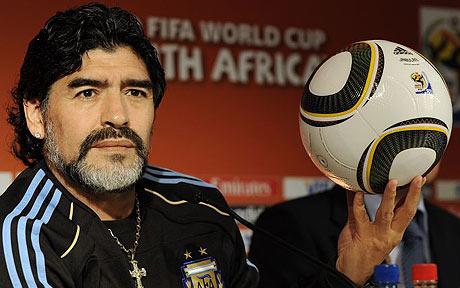 Video Maradona Lakukan Juggling Jeruk