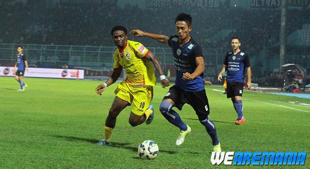 Libas Sriwijaya, Pelatih Arema Cronus Bangga