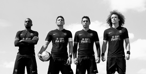 PSG Pakai Jersey Khusus 'Je Suis Paris' 