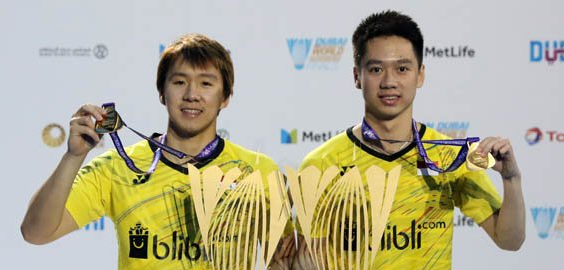 Kevin/Marcus Ukir Sejarah Baru Usai Juara BWF Dubai Super Series Finals 2017