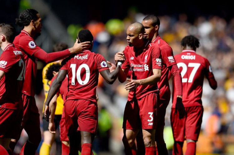 Liverpool 2-0 Wolves: 97 Poin Tak Cukup bagi The Reds Memenangkan Premier League
