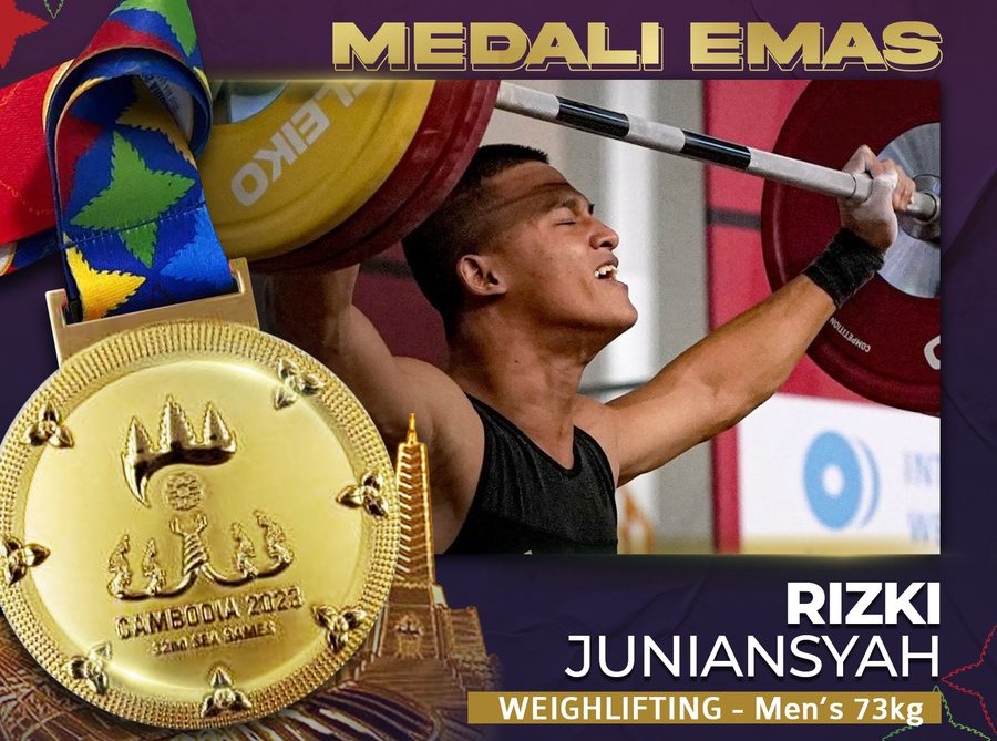 Rebut Emas Dan Pecahkan Rekor SEA Games, Modal Rizki Juniansyah Menuju ...