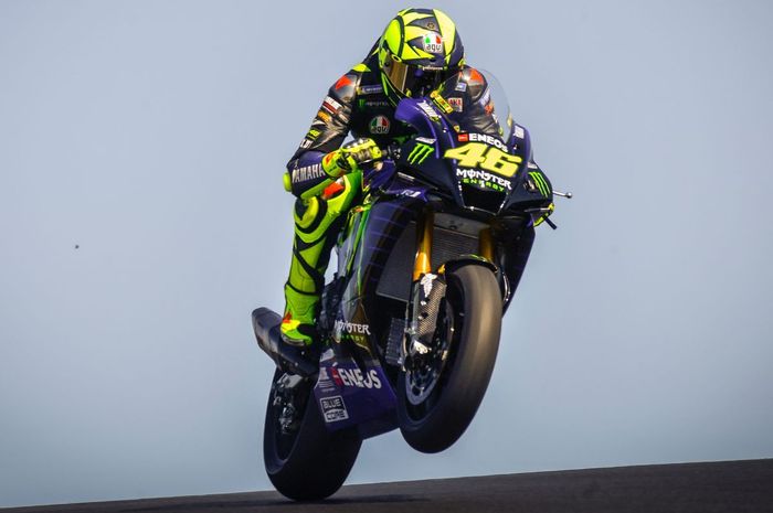 Jajal Sirkuit Portimao, Rossi Merinding Sekaligus Kagum