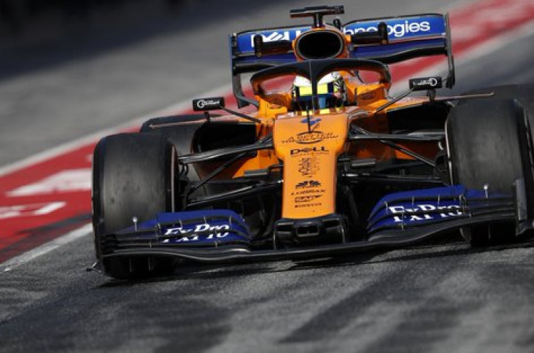 Hari Pertama Tes F1 Kedua Barcelona: Debutan McLaren Tempat Posisi Pertama 
