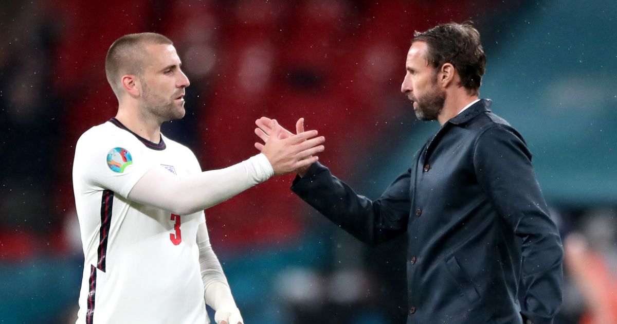 Luke Shaw Ungkap Pesan Southgate Usai Inggris Takluk dari Italia