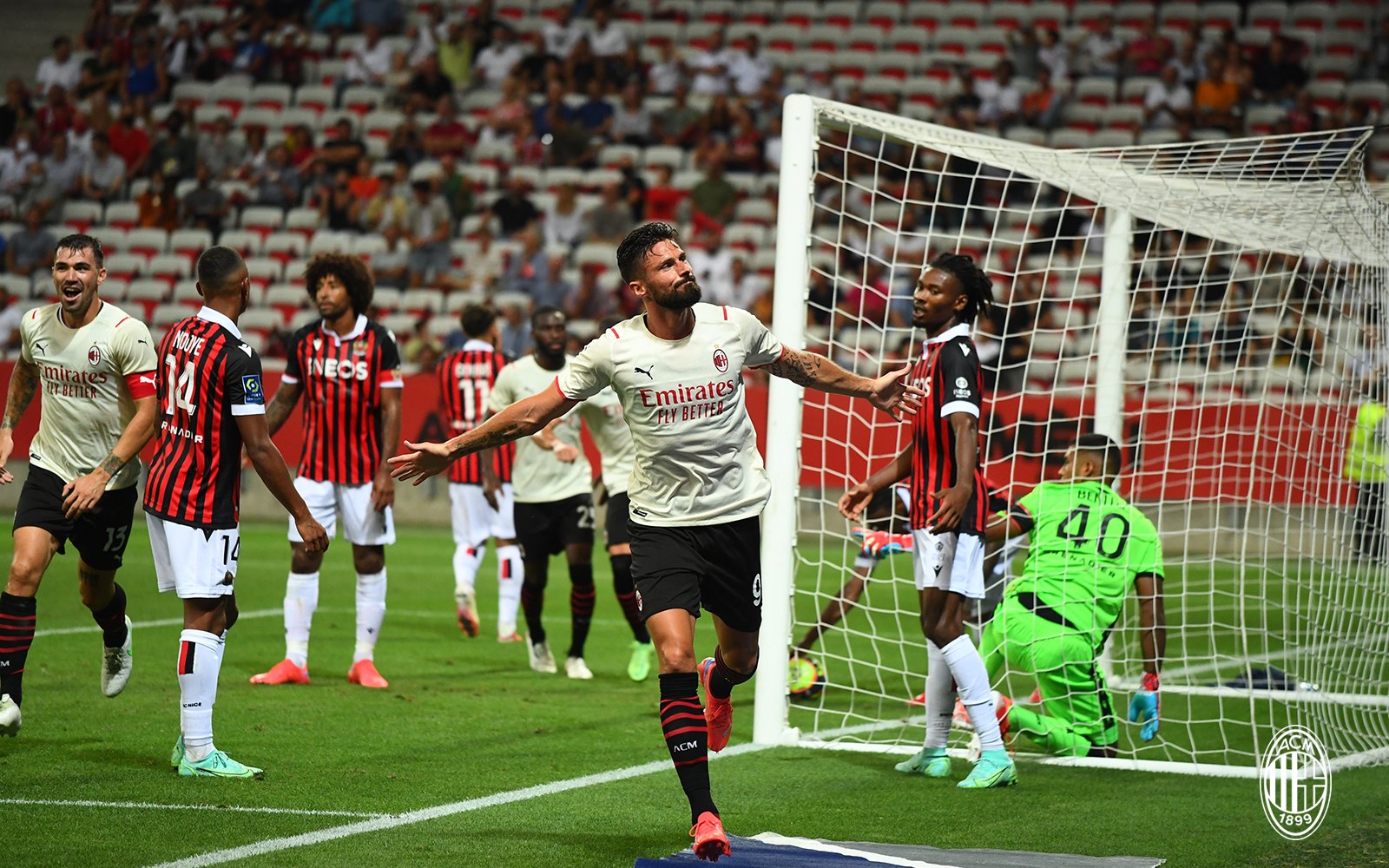 Rapor Pemain Milan yang Bersinar dan Tenggelam pada Uji Coba Kontra Nice