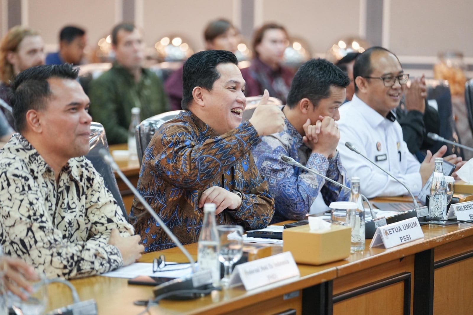 Ketum PSSI Erick Thohir Apresiasi Pimpinan DPR Usai Restui Naturalisasi 5 Pemain untuk Timnas Indonesia
