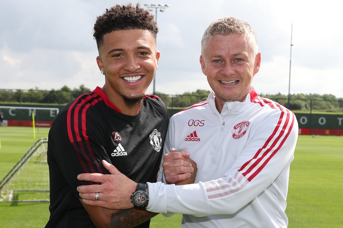 Solskjaer Ungkap Kans Jadon Sancho Tampil Kontra Leeds United