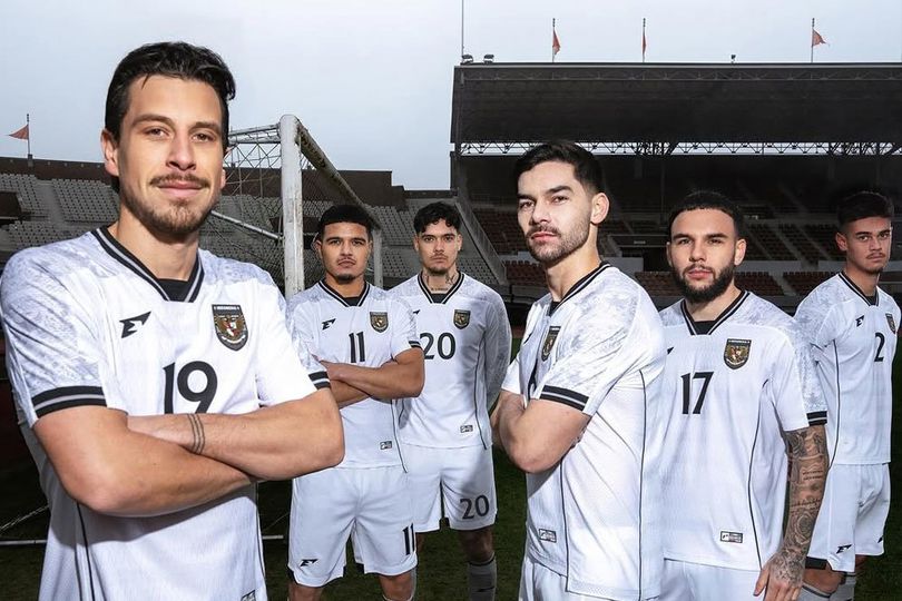 Penampakan Jersey Tandang Terbaru Timnas Indonesia