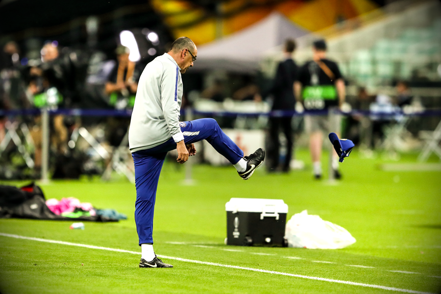 Amarah Sarri Lihat Higuain dan Luiz Bertikai saat Latihan